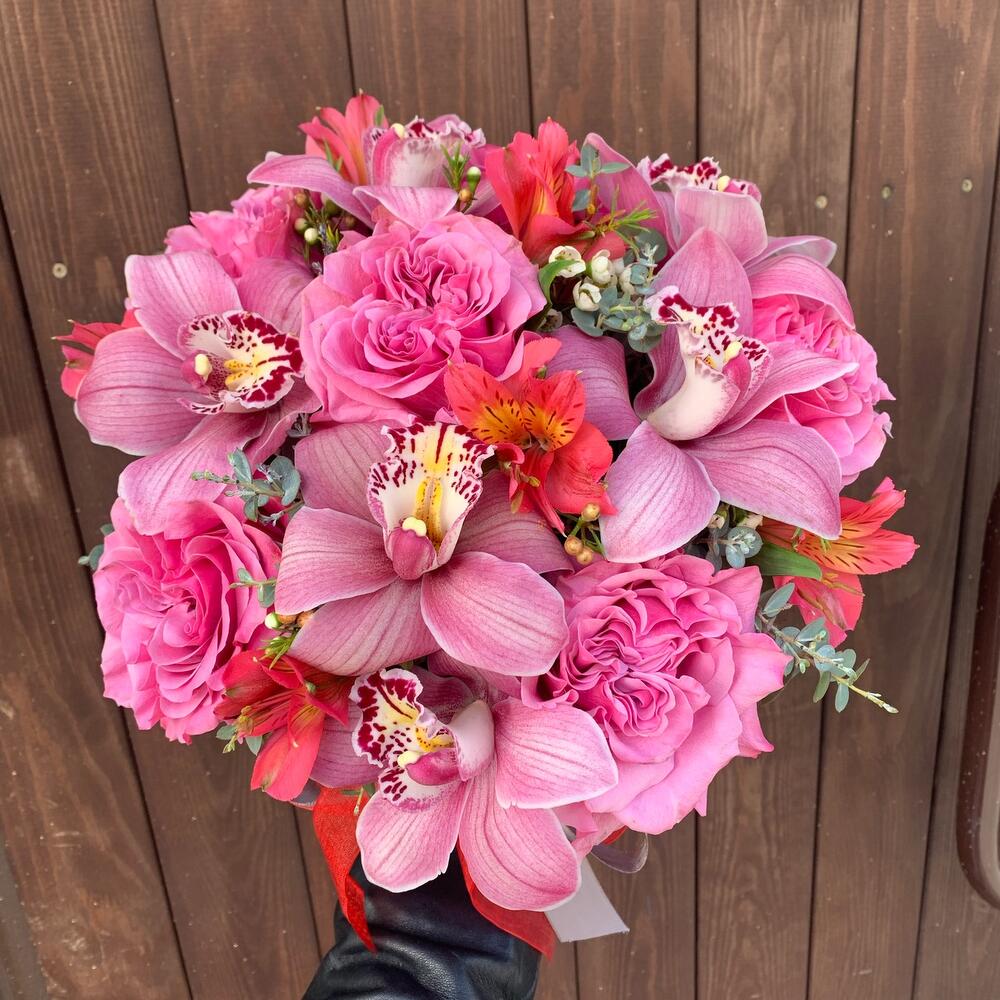 Шляпная коробка с розами Кантри Блюз Шляпная коробка с розами Кантри Блюз