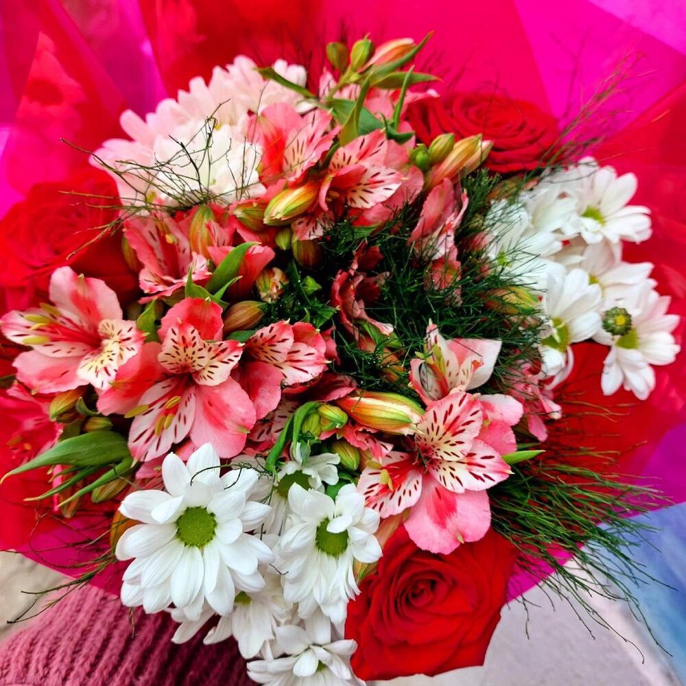 букет  и фереро